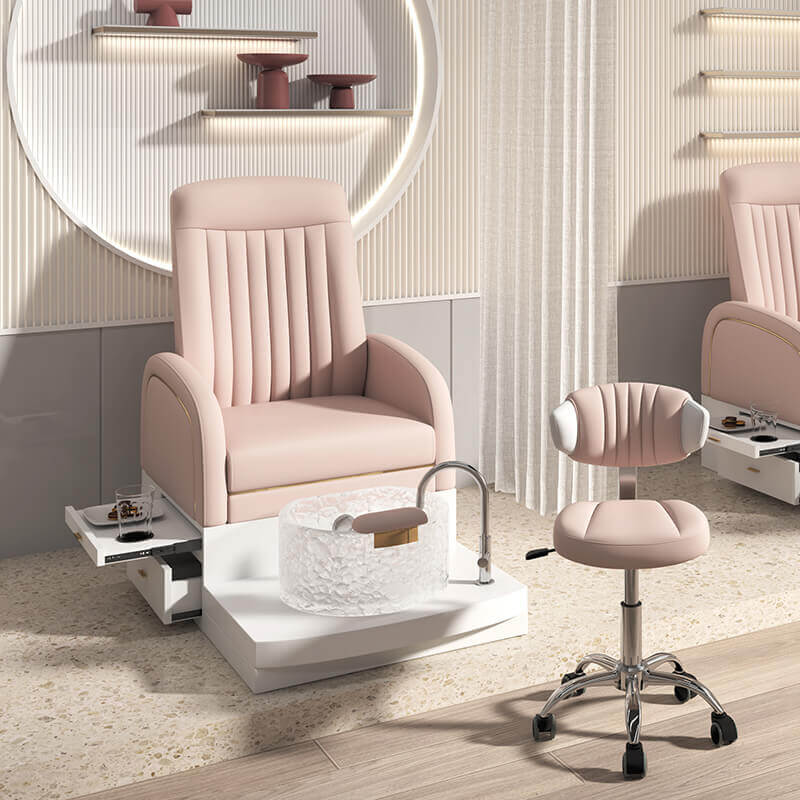 Nail Salon Pedicure Chairs Stock Photo - Download Image Now - Nail Salon,  Pedicure, Chair - iStock